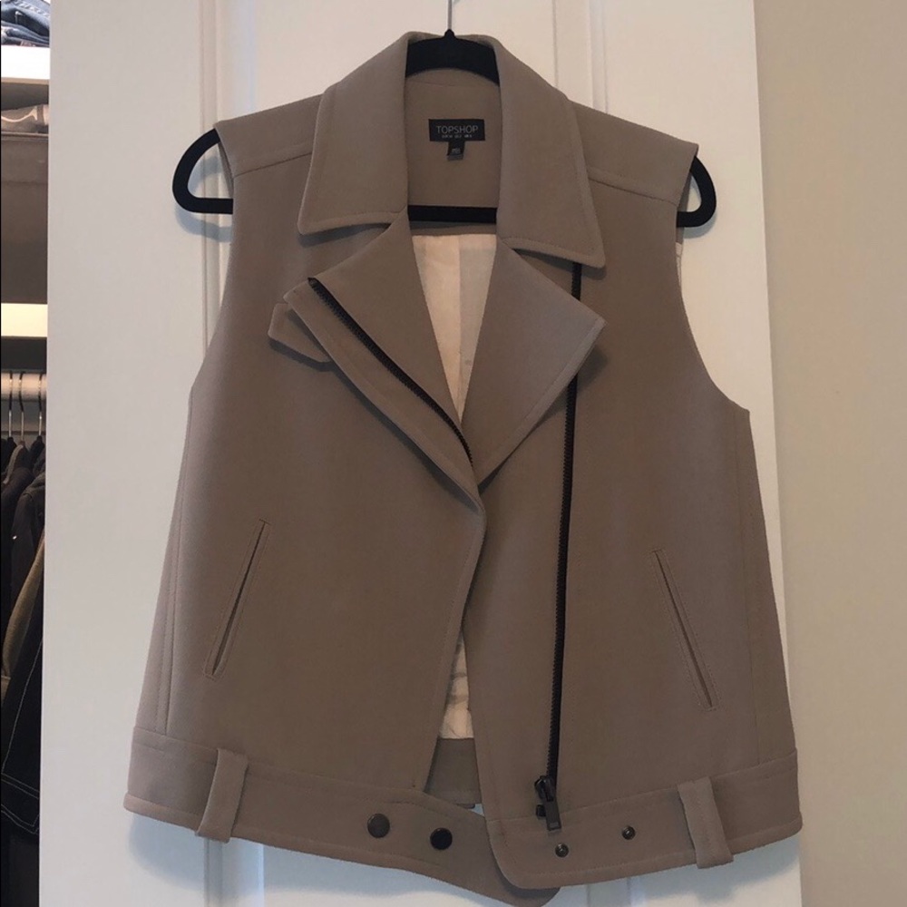 TOPSHOP Moto vest